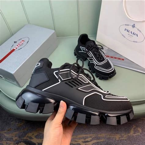 prada cloudbust white|prada black cloudbust sneakers.